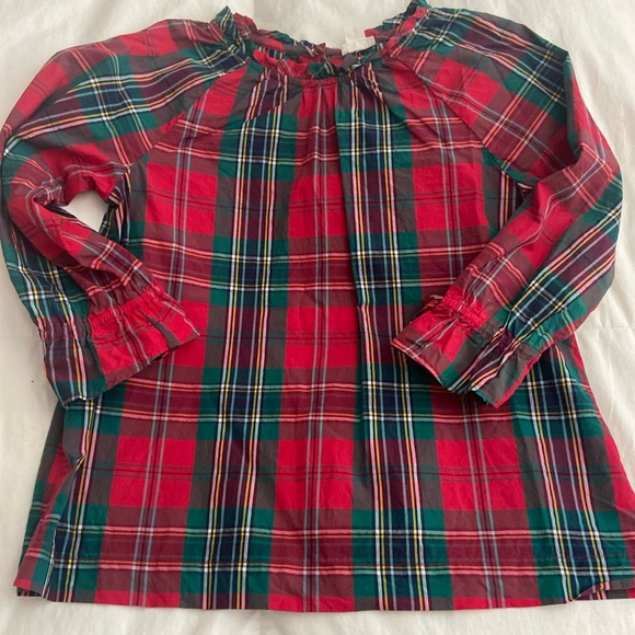 Crewcuts plaid top - Picture 1 of 4